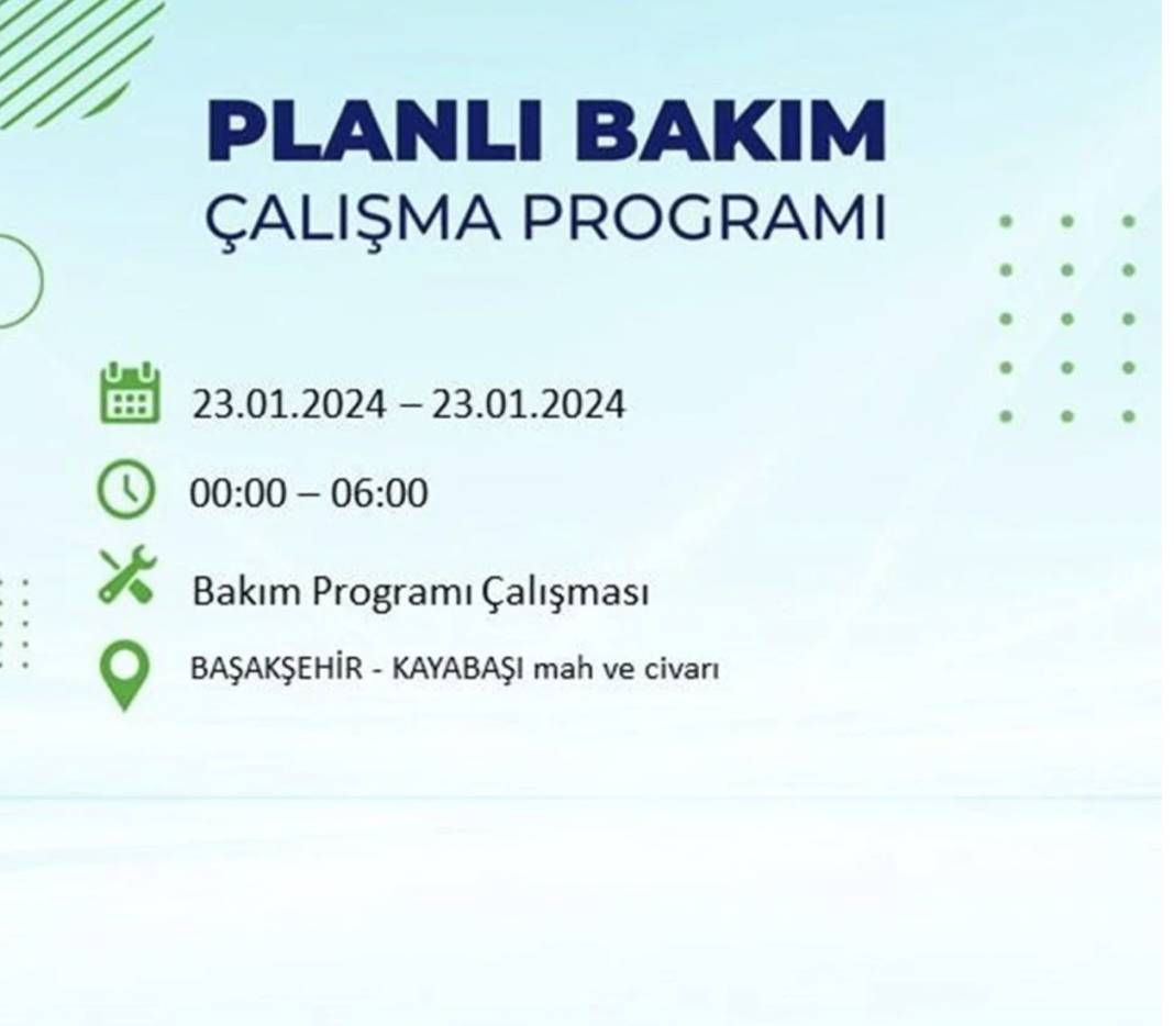 İstanbul karanlığa gömülecek! 22 ilçede saatlerce elektrik gelmeyecek! Hangi ilçelerde elektrik kesintisi var? 21